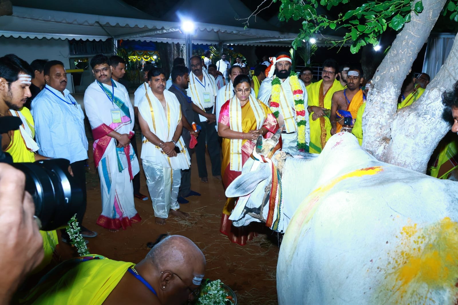 నాగార్జున సాగర్ లో వైభవోపేతంగా వరుణ యాగం  - Additional Image